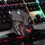 ZERODATE X300GY USB Wired 4000dpi 7Buttons Optical Gaming Mouse LED Backlight Souris De Jeu