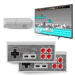 Retro Video Game Console 8 Bit Built In 600 Classic Games Wireless Console AV Output Dual Gamepads