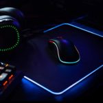 Gaming Mouse Pad RGB Oversized Glowing LED Extended Illuminated Keyboard Thicken Colorful Mouse Mat